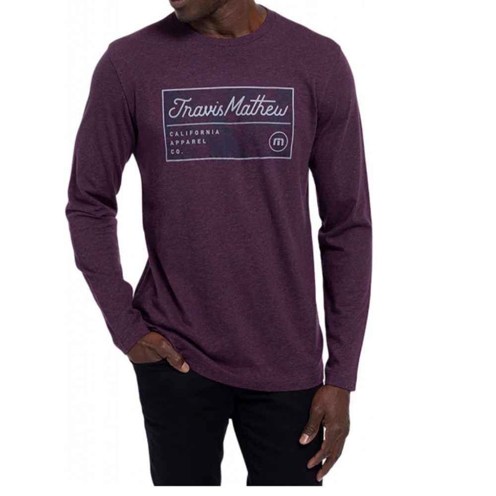 Travis Matthew Long Sleeve Golf Tee Shirt